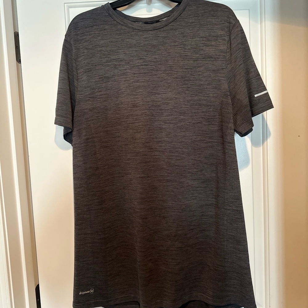 Russell Athletic Men's Dark Gray Short Sleeve Tee